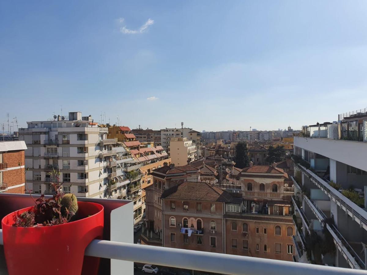 Penthouse 41 In Trastevere With Big Terrace Roma Exterior foto